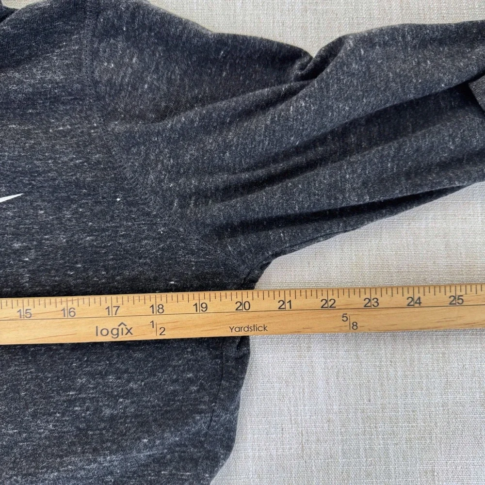 Nike Sportswear‎ Gym Vintage Full Zip Hoodie Charcoal Grey Men's Medium